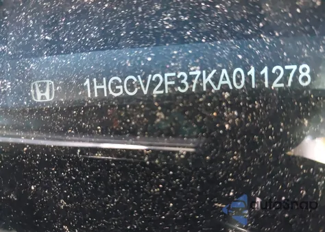 2019 Honda Accord Sport 2.0T z USA, uszkodzony, nr VIN 1HGCV2F37KA011278